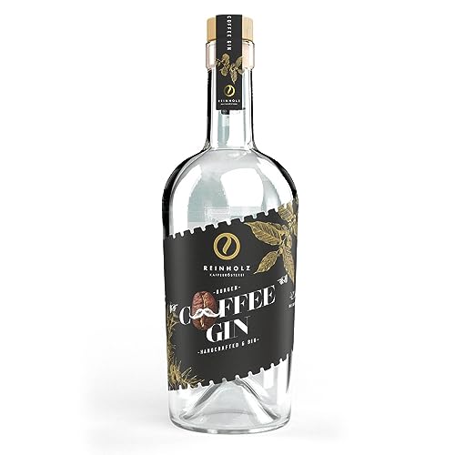 Burgen Bio Coffee Gin – Frisch Gebrühter Espresso trifft Wacholder, fruchtig-herb & erfrischend (42% Vol.) – 0,5L von Burgen Drinks