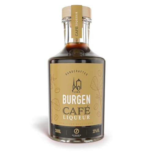 Burgen Café Liqueur - Premium Bio-Kaffeelikör perfekt für Espresso Martinis und Cocktails, 500ml von Burgen Drinks