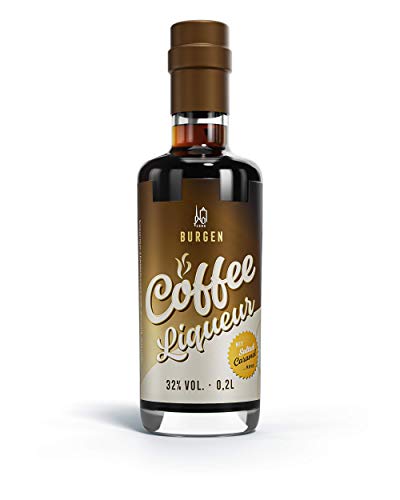 Burgen Coffee Liqueur mit Salted Caramel 32% vol. (1x 0.2 l) von Burgen Drinks