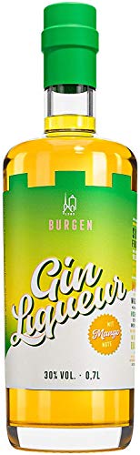 Burgen Gin Liqueur Mango Gin 30% vol. (1 x 0,7 l) von Burgen Drinks