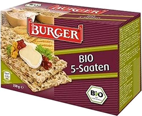 Burger Knäckebrot Bio 5-Saaten von Burger