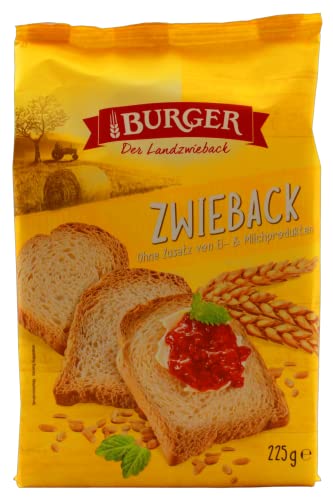 Burger der Landzwieback, 12er Pack (12 x 225g) von FOXCUP