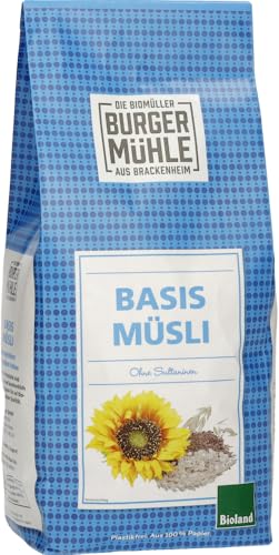 Burgermühle Basis Müsli, bioland (1 x 750 gr) von Burgermühle