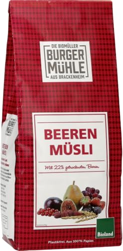 Burgermühle Beeren Müsli, bioland (1 x 750 gr) von Burgermühle