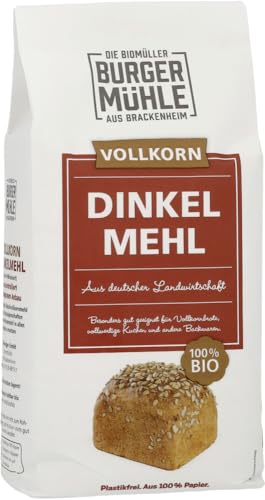 Burgermühle Bio Dinkelvollkornmehl (1 x 1 kg) von Burgermühle