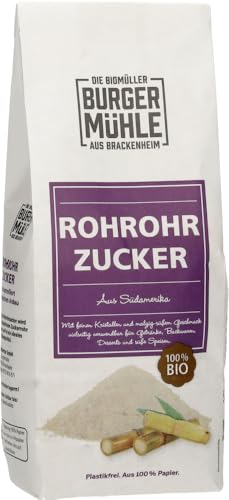 Roh-Rohrzucker 6 x 500 gr von Burgermühle