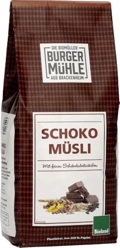Schoko Müsli, bioland 6 x 750 gr von Burgermühle