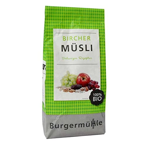 Burgermühle Bircher Müsli, 500g (12er Pack) von Burgermühle