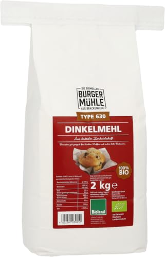 Burgermühle Dinkelmehl Type 630 (6 x 2 kg) von Burgermühle