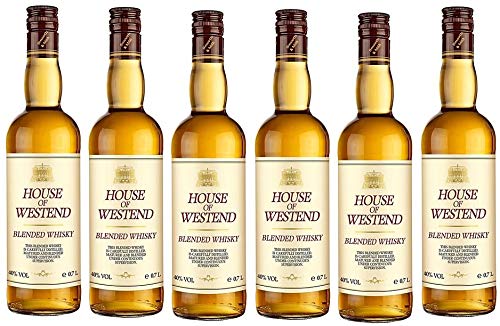 6 Flaschen House of Westend Whisky a 0,7l 40% vol. von Burghof Vertriebs GmbH
