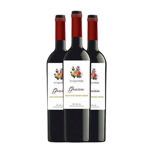 Burgo Viejo Organic Graciano Rioja 75 cl (Schachtel mit 3 Flaschen von 75 cl) von Distribuidor