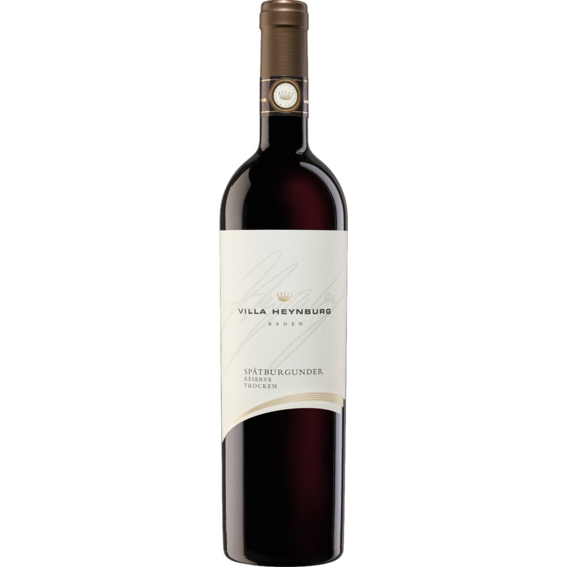 Villa Heynburg Réserve Spätburgunder, Trocken, Baden, Baden, 2019, Rotwein Villa Heynburg Réserve Spätburgunder, Trocken, Baden, Baden, 2019, Rotwein von Burgunderplatz 1, 77876 Oberkirch
