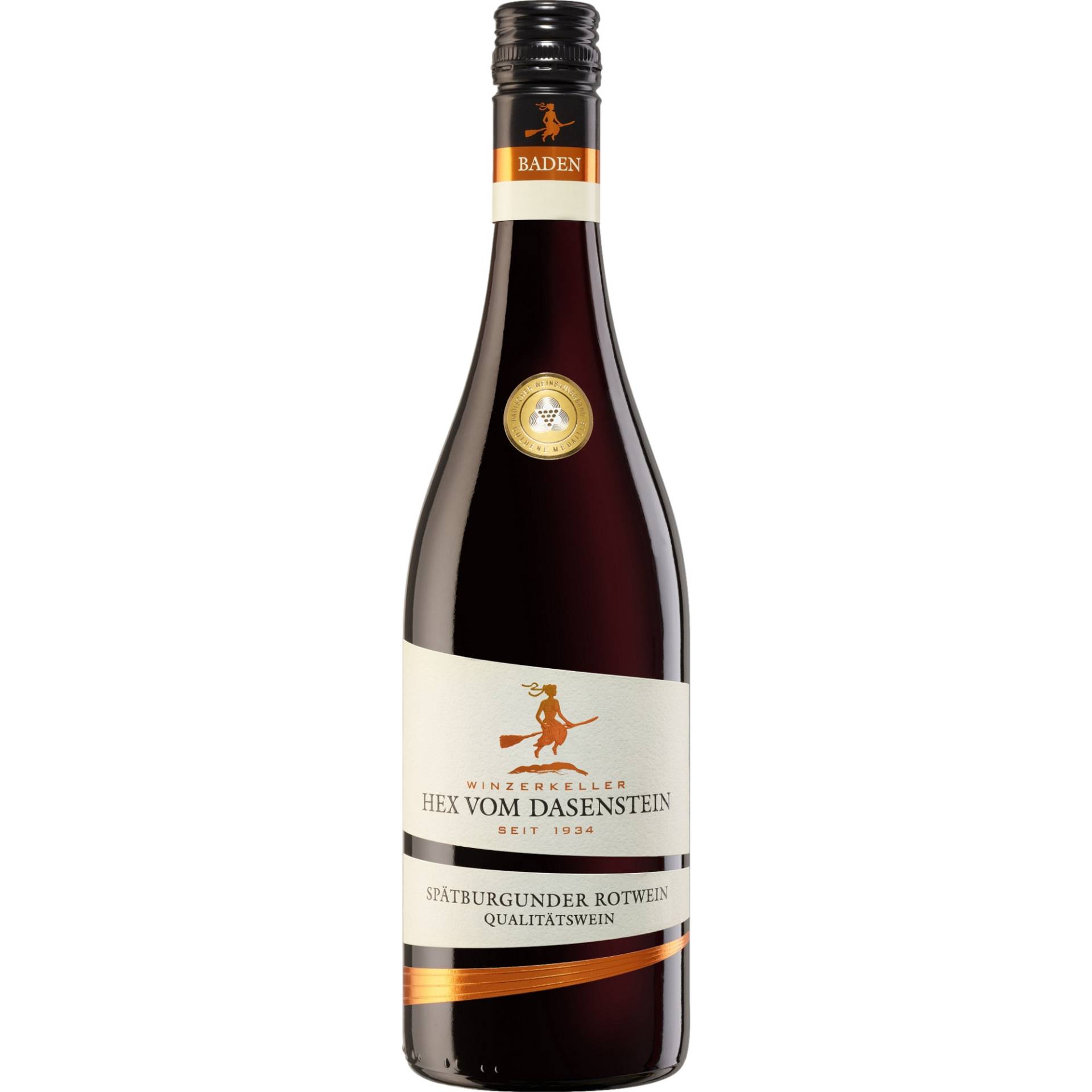 Winzerkeller Hex vom Dasenstein Spätburgunder, Mild, Baden, Baden, 2022, Rotwein Winzerkeller Hex vom Dasenstein Spätburgunder, Mild, Baden, Baden, 2022, Rotwein von Burgunderplatz 1, 77876 Oberkirch