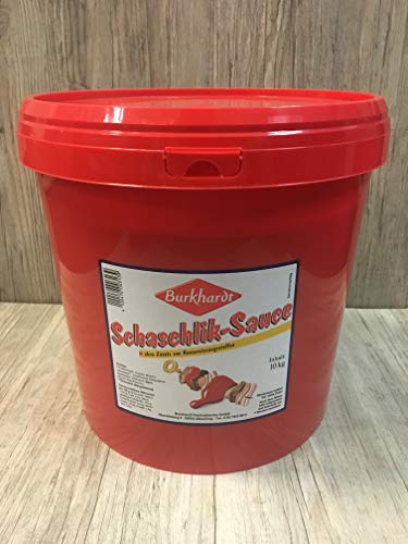 10 kg Eimer Burkhardt Schaschlik-Sauce von Burkhardt