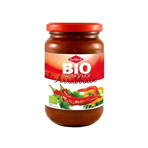 12 x 330ml Burkhardt Bio - Pastasauce Arrabbiata von Burkhardt