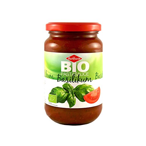 12 x 330ml Burkhardt Bio - Pastasauce Basilikum von Burkhardt