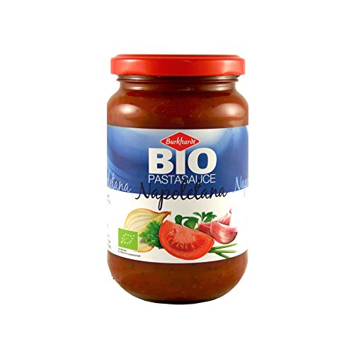 12 x 330ml Burkhardt Bio-Pastasauce Napolitana von Burkhardt