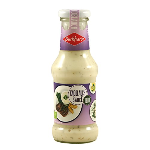 6 x 250ml Burkhardt Bio - Grillsauce Typ: Knoblauch von Burkhardt