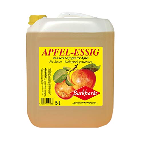 Burkhardt Apfelessig 5% Säure 5Ltr. Kanister von rusepin