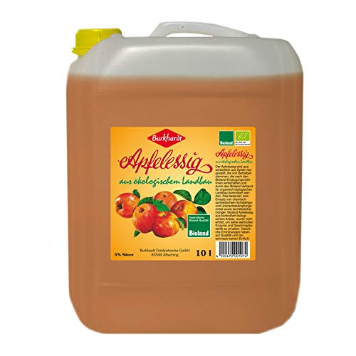 Burkhardt Bioland Bio - Apfelessig 5% Säure 10Ltr. Kanister von Burkhardt