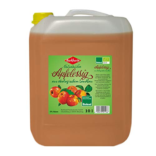 Burkhardt Bioland Bio - Apfelessig 5% Säure 10Ltr. Kanister naturtrüb von Burkhardt