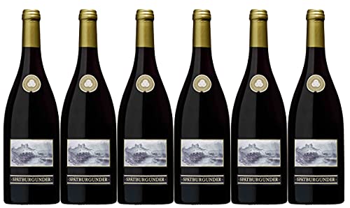 Burkheimer Winzer Feuerberg Vini Grande Spätburgunder Rotwein QW trocken (6 x 0,75L) von Burkheimer Winzer