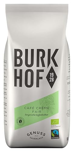 Fairtrade-Kaffee CAFÈ CRÈME FAIR von Burkhof, 1000g Bohnen von Burkhof