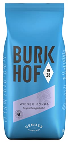 Kaffee WIENER MOKKA von Burkhof, 1000g Bohnen von Burkhof