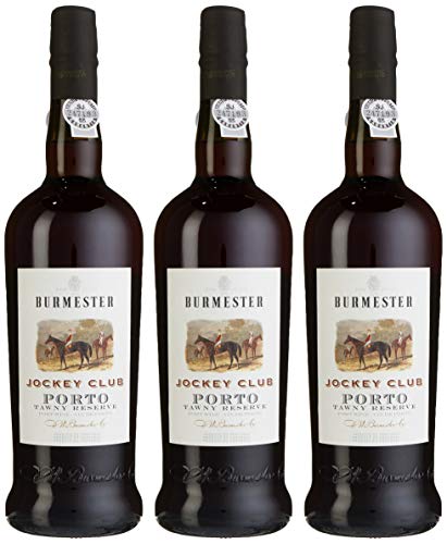 Burmester Jockey Club Tawny Reserve Port in Geschenk-Dose (3 x 0.75 l) von Hernö