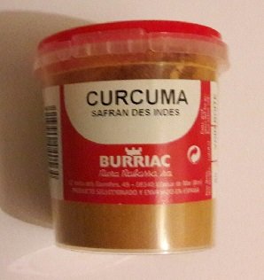 Curkuma gemahlen Safran aus Indien, 80 g. von Burriac