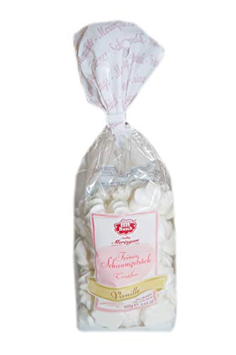 Busch Quality Meringues Tropfen Vanille, feines Schaumgebäck; Merengues, Baisers, 100 g von Busch Quality Meringues