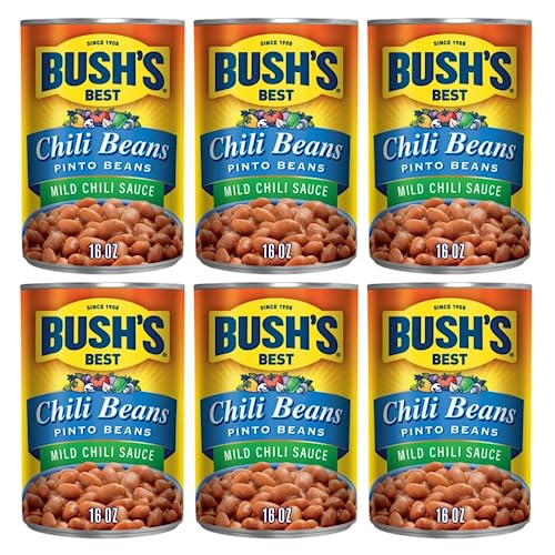 Bush's Chilibohnen in Chili-Sauce, 454 ml, 6 Stück Bush's Chilibohnen in Chili-Sauce, 454 ml, 6 Stück von Bush's Best