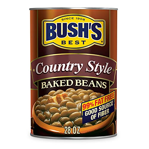 Gebackene Bohnen im Country-Stil, Quelle von pflanzlichem Protein und Ballaststoffen, fettarm, glutenfrei, 800 ml Gebackene Bohnen im Country-Stil, Quelle von pflanzlichem Protein und Ballaststoffen, fettarm, glutenfrei, 800 ml von Bush's Best