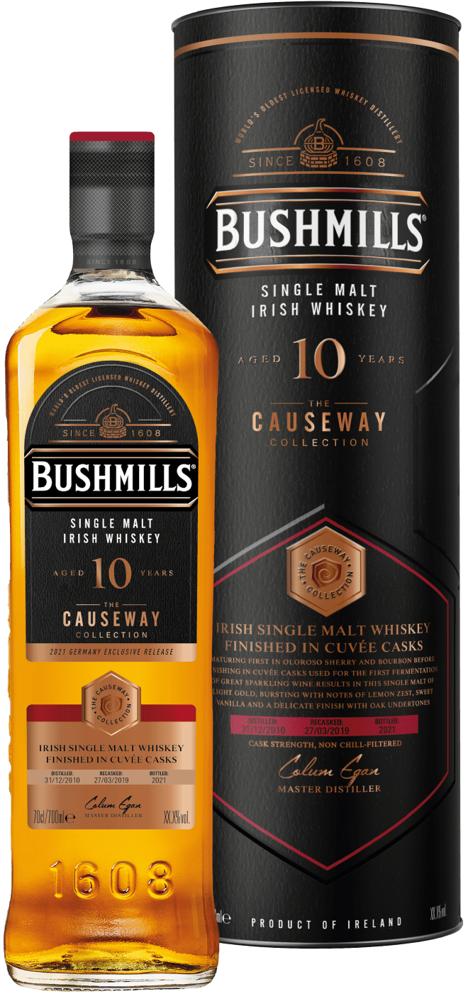 Bushmills »Causeway Collection« 10 Years Single Malt Irish Whiskey Bushmills »Causeway Collection« 10 Years Single Malt Irish Whiskey