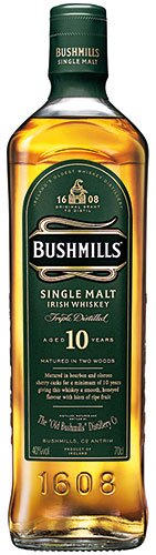 Bushmills - 10 Years Old Single Malt Irish Whiskey, Irland - 700 ml von Bushmills