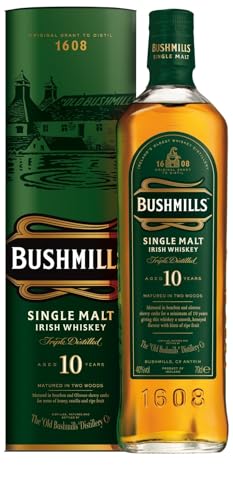 Bushmills - 10 Years Old Single Malt Irish Whiskey, Irland - 700 ml von Bushmills