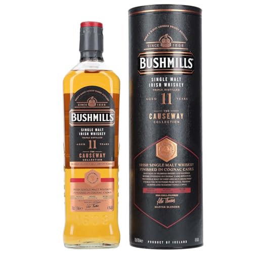 Bushmills 11 Jahre, 2010/2022, Causeway Collection Cognac Cask Finish Single Malt Irish Whiskey, 0,7l alc. 47% vol. Bushmills 11 Jahre, 2010/2022, Causeway Collection Cognac Cask Finish Single Malt Irish Whiskey, 0,7l alc. 47% vol. von Bushmills