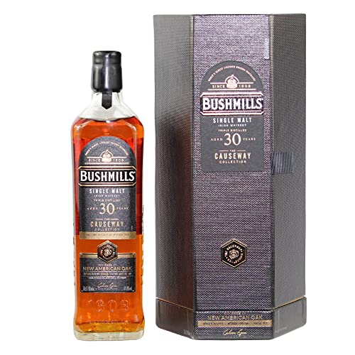 Bushmills 30 Jahre New American Oak Cask Causeway Collection 0,7 Liter 41,8% Vol. von Bushmills