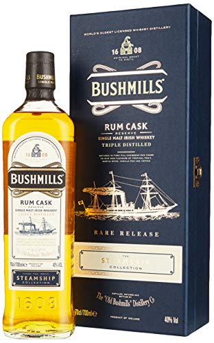 Bushmills Steamship Collection Rum Cask Reserve Triple Distilled Rare Release -GB- Single Malt Whisky (1 x 0.7 l) von Bushmills