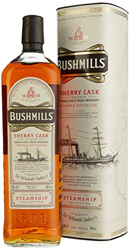 Bushmills SHERRY CASK Reserve The Steamship Collection 40% Vol. 1l in Geschenkbox von Bushmills