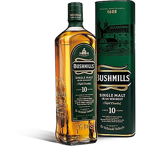 Bushmills Single Malt 10yrs Vol.40% irish Whiskey 0.7 liter von Bushmills