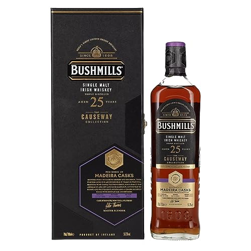 Bushmills THE CAUSEWAY COLLECTION Single Malt Madeira Casks 1996 50,3% Vol. 0,7l in Geschenkbox von Bushmills