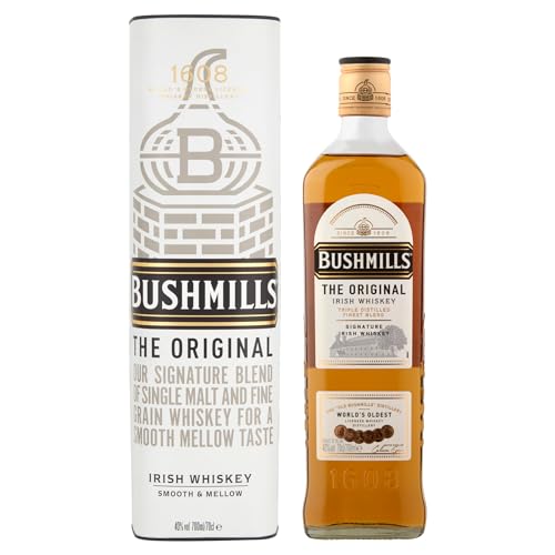 Bushmills Original Irish Whiskey Triple Distilled mit Geschenkverpackung (1 x 0.7 l) von Bushmills