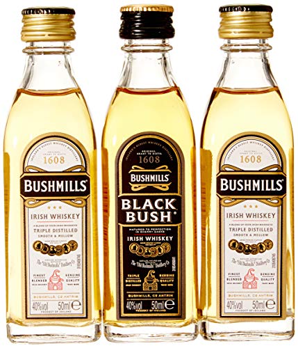 Bushmills Triple Pack Miniatures 3 x 0,05L -GB- Single Malt Whisky (1 x 0.15 l) von Bushmills