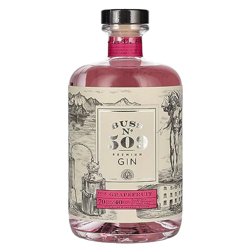 Buss N°509 Gin Pink Grapefruit Belgium Flavor Author Collection (1 x 0.7 l) von Buss N°509 Gin