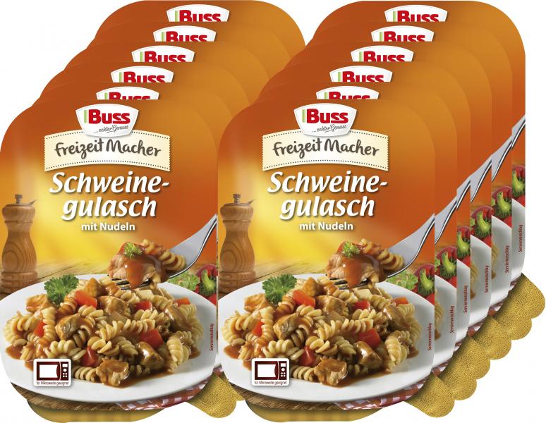 Buss Freizeitmacher Schweinegulasch mit Nudeln Buss Freizeitmacher Schweinegulasch mit Nudeln von Buss