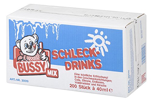 Bussy Mix 400x 40ML Schleck Drinks gemischt von Bussy