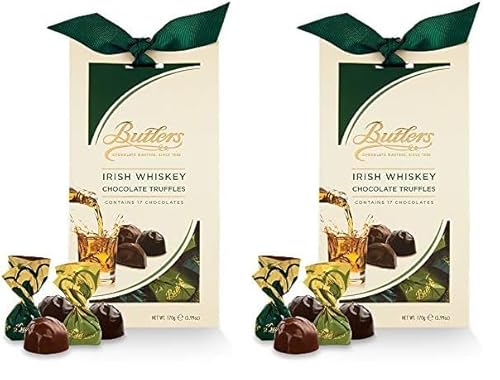 Butlers Chocolate Irish Whiskey Truffles, 170 g (Packung mit 2) von Butlers