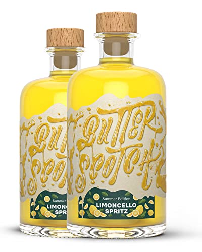 Butterscotch Limoncello Spritz Liqueur im Doppelpack (2 x 0.5l) von Butterclub