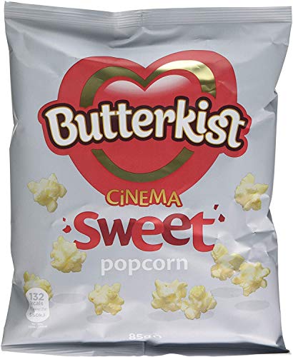 Butterkist Cinema Popcorn Süß - 85g - 4er-Packung von Butterkist